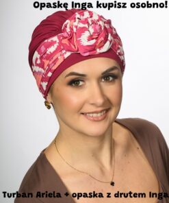 Alternative view of Turban Ariela malinowy
