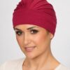 Turban Ariela malinowy