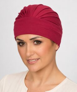 Turban Ariela malinowy