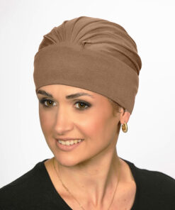 Turban Ariela kawowy