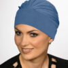 Turban Ariela niebieski