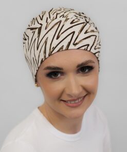 Turban Ariela elegancki beż