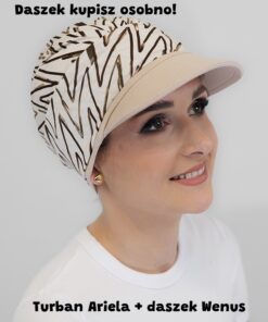 Alternative view of Turban Ariela elegancki beż