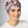 Turban Dorota z supłem – kwietny mix