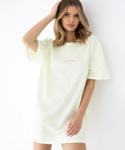 Alternative view of Koszula nocna Sensis Savanna jasna limonka rozmiar uniwersalny