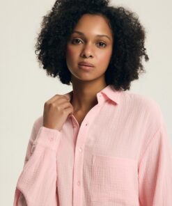 Alternative view of Piżama damska Henderson krótkie spodnie Muślinowa jasny róż