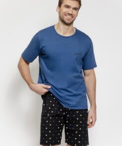 Alternative view of Piżama męska Taro krótki rękaw i krótkie spodnie Bawełniana jeans