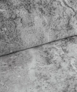 Alternative view of Szara pościel w marmurowy wzór – 100% bawełna Satynowa