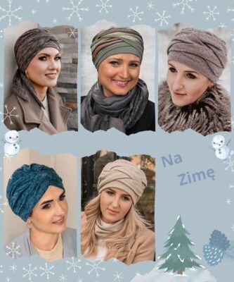 Chusty damskie zimowe