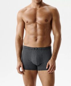 Alternative view of Bokserki Atlantic pakiet 3 sztuki bawełniane granat niebieski