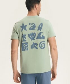 Alternative view of Piżama męska Henderson krótki rękaw krótkie spodnie blady zielony