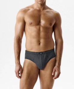 Alternative view of Slipy męskie Atlantic majtki zestaw 3 sztuki granatowo niebieskie