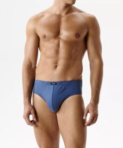 Alternative view of Slipy męskie Atlantic denim granat Zestaw 5 sztuk majtek