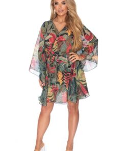 Alternative view of Lekkie Pareo tunika plażowa narzutka Irall multikolor wzór 33