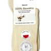 NATURALNE Skarpetki damskie 100% bawełniane BEZ barwników - obrazek 5