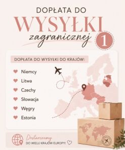 Zagraniczna Wysyłka Dopłata - kraje 1 strefa
