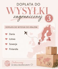 Zagraniczna Wysyłka Dopłata - kraje 3 strefa