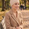 Wełniana czapka Ola kremowa - obrazek 3