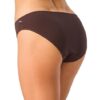Figi damskie majtki Key pakiet 2 szt. Mini bikini Bawełna brązowe - obrazek 3