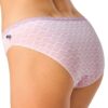 Figi damskie majtki Key pakiet 2 szt. Mini bikini Bawełna róż niebieski - obrazek 4