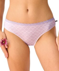 Alternative view of Figi damskie majtki Key pakiet 2 szt. Mini bikini Bawełna róż niebieski