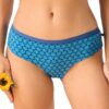 Bawełniane Figi damskie majtki Key pakiet 2 szt. Mini bikini niebieski