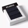 Slipy męskie Atlantic majtki zestaw 3 pak granatowych majtek - obrazek 4