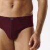 Slipy męskie Atlantic majtki zestaw 6 sztuk burgund khaki - obrazek 2