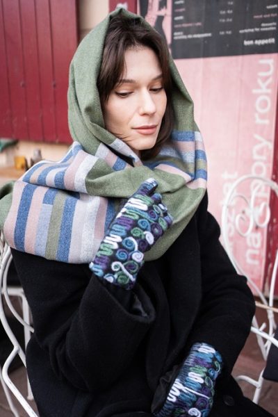 elegancki szal damski tribeca